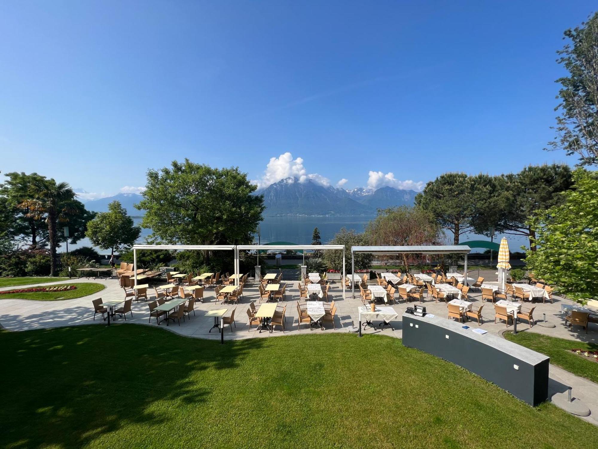 Hotel Eden Palace Au Lac Montreux Exterior foto