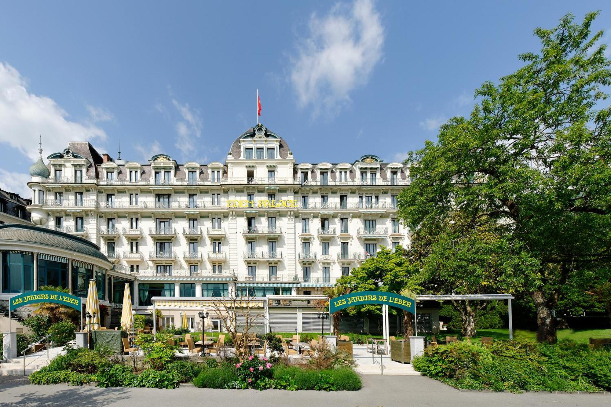 Hotel Eden Palace Au Lac Montreux Exterior foto