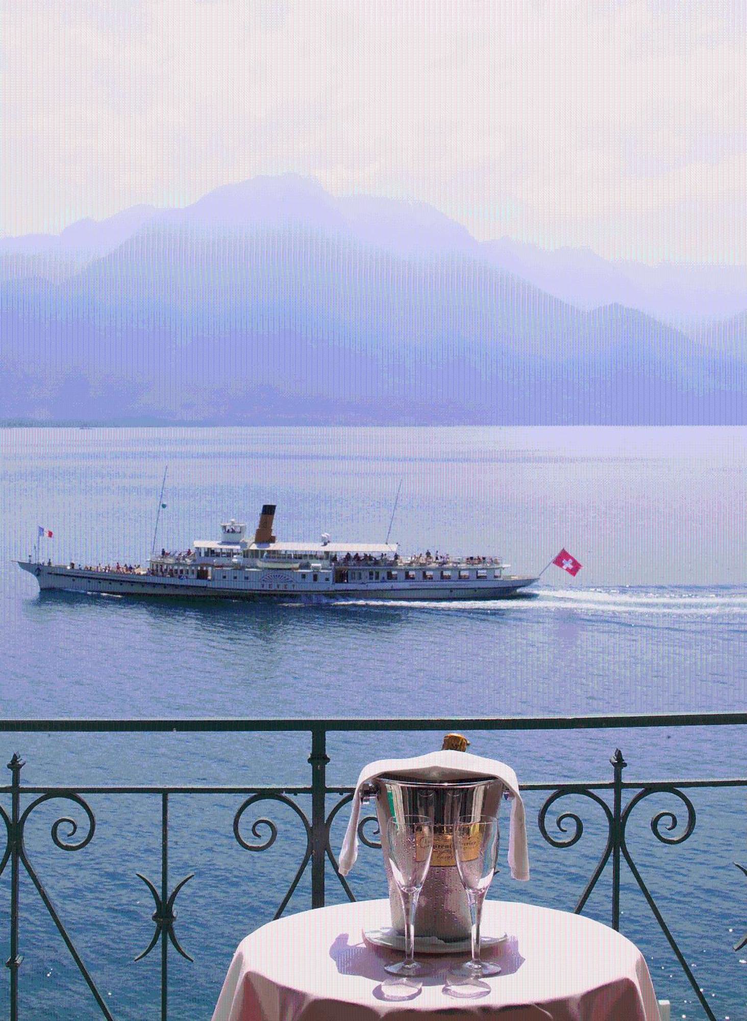 Hotel Eden Palace Au Lac Montreux Exterior foto