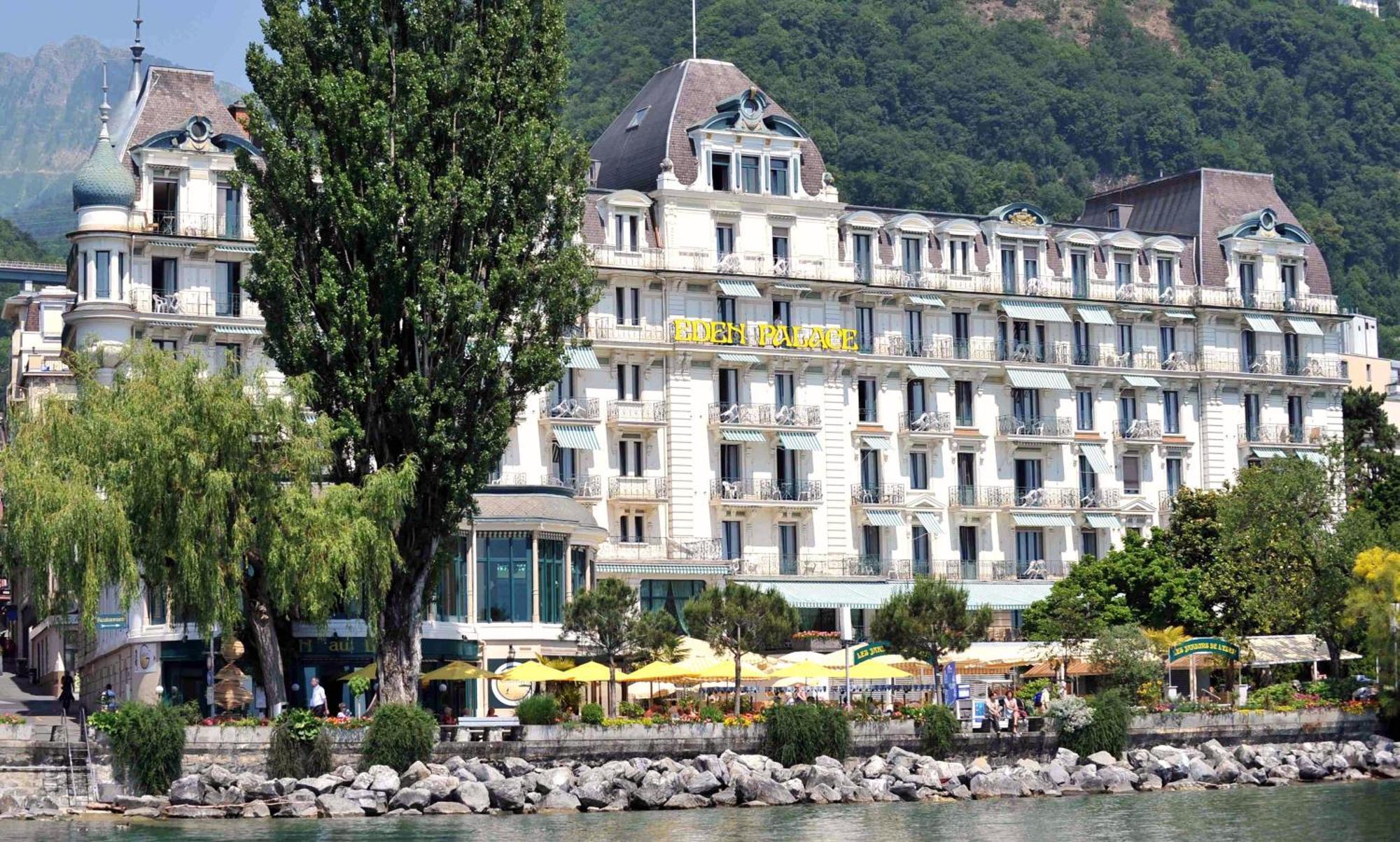 Hotel Eden Palace Au Lac Montreux Exterior foto