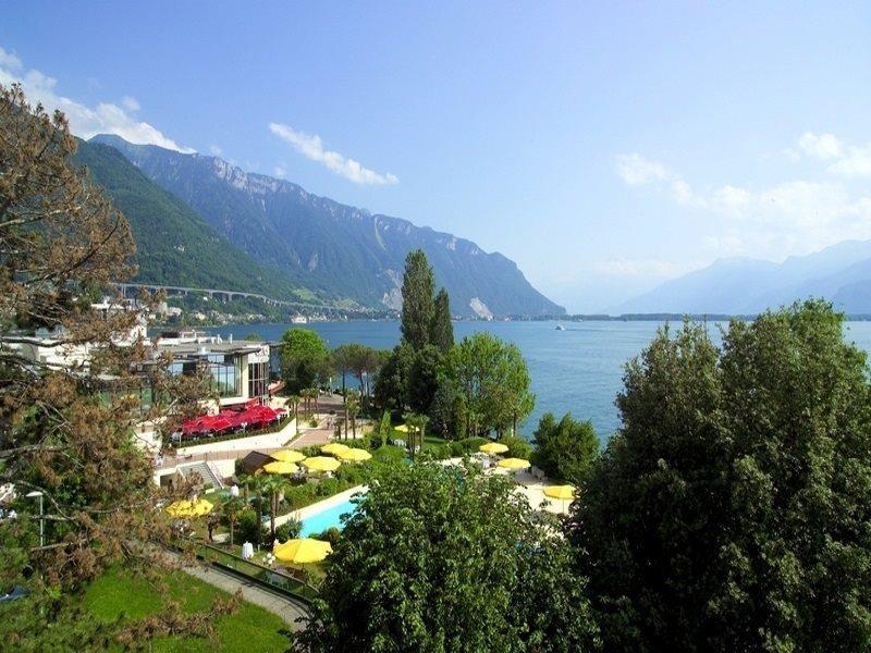 Hotel Eden Palace Au Lac Montreux Exterior foto