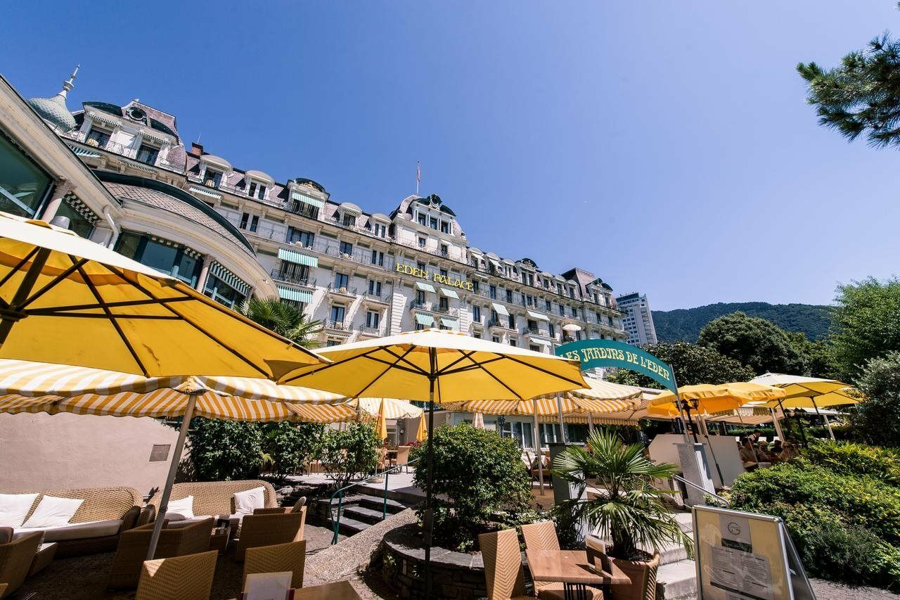 Hotel Eden Palace Au Lac Montreux Exterior foto